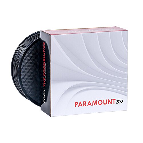 Paramount 3D PLA 1.75 ממ 1 קג נימה [Black100M]